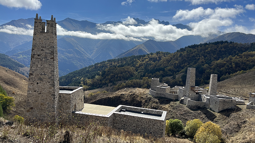 Ингушские башни. 