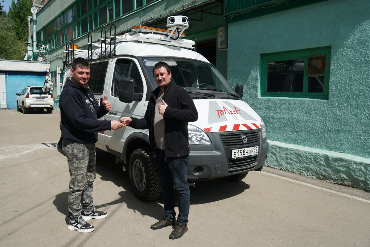 4 мая 2023г состоялась отгрузка передвижной дорожной лаборатории «Трасса-2» Заказчику из г. Москвы.