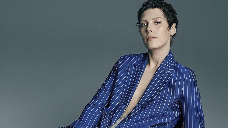 Скриншот экрана с фото-портфолио актрисы Ирины Горбачевой