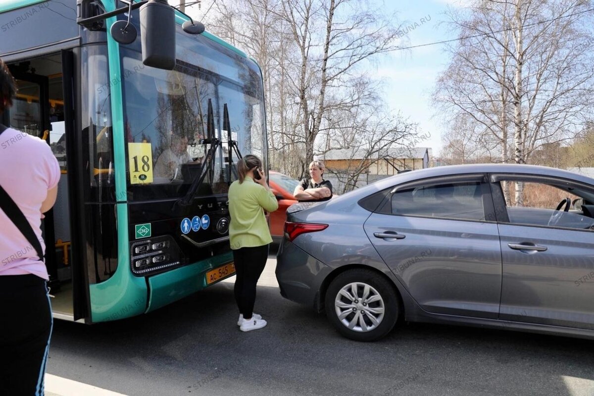    Журналисты «СТ» во время эксперимента попали в ДТП на автобусе