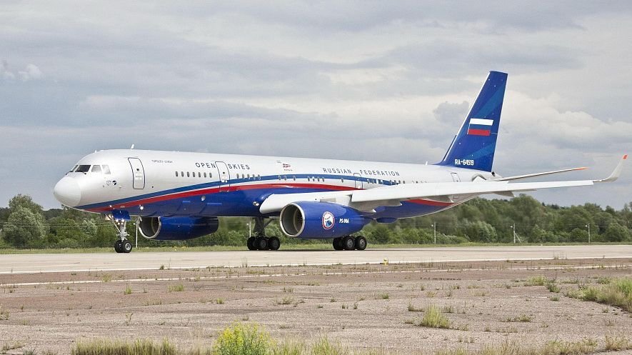 Самолёт Ту-214ОН. Фото: tupolev.ru