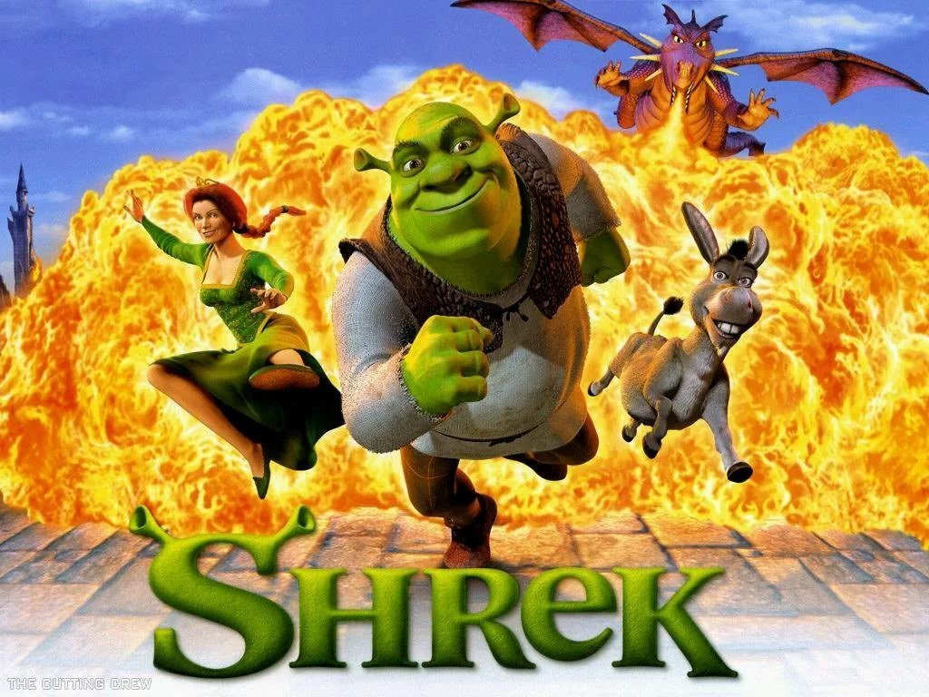 Шрек бежит