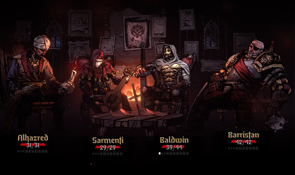 Команда Darkest Dungeon II 