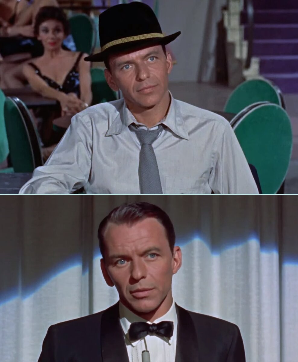 Друзья и поклонники дали Синатре прозвище "Голубые глаза"