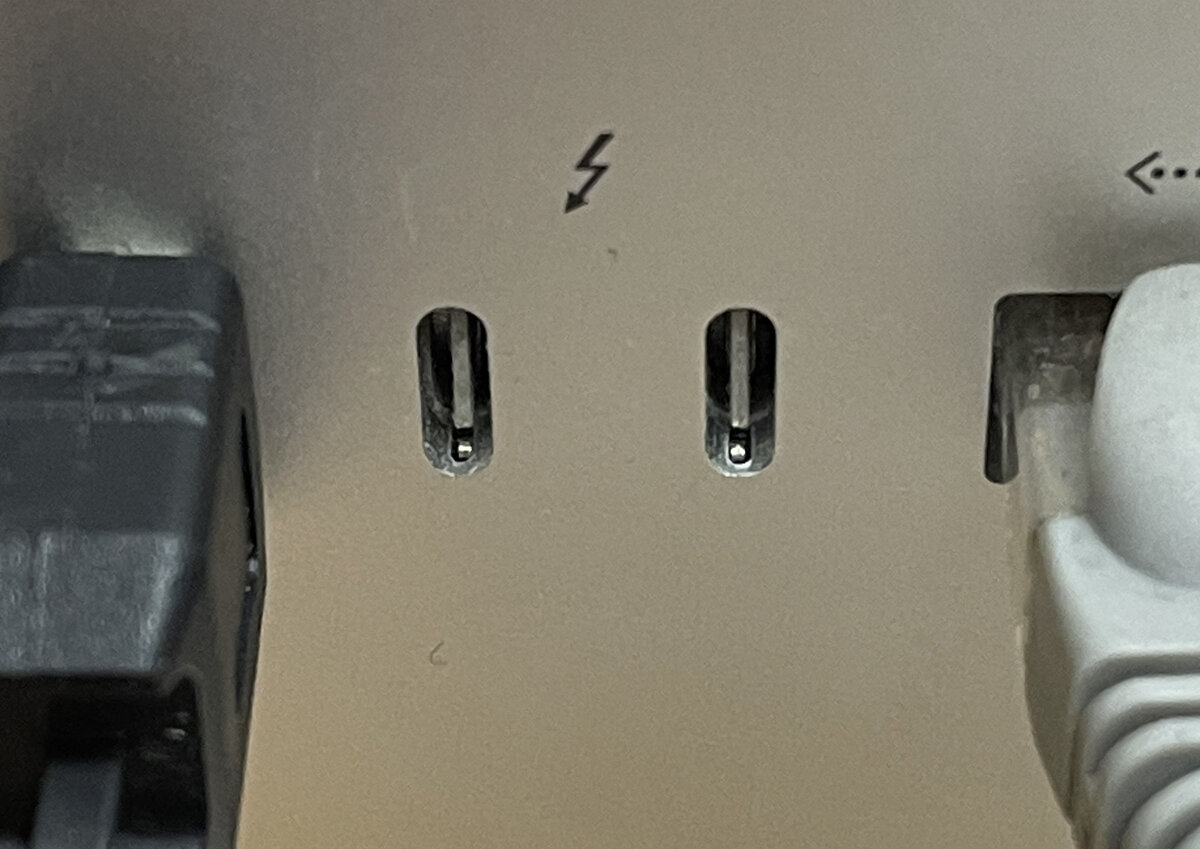 Рабочие порты USB-C с другого Мака