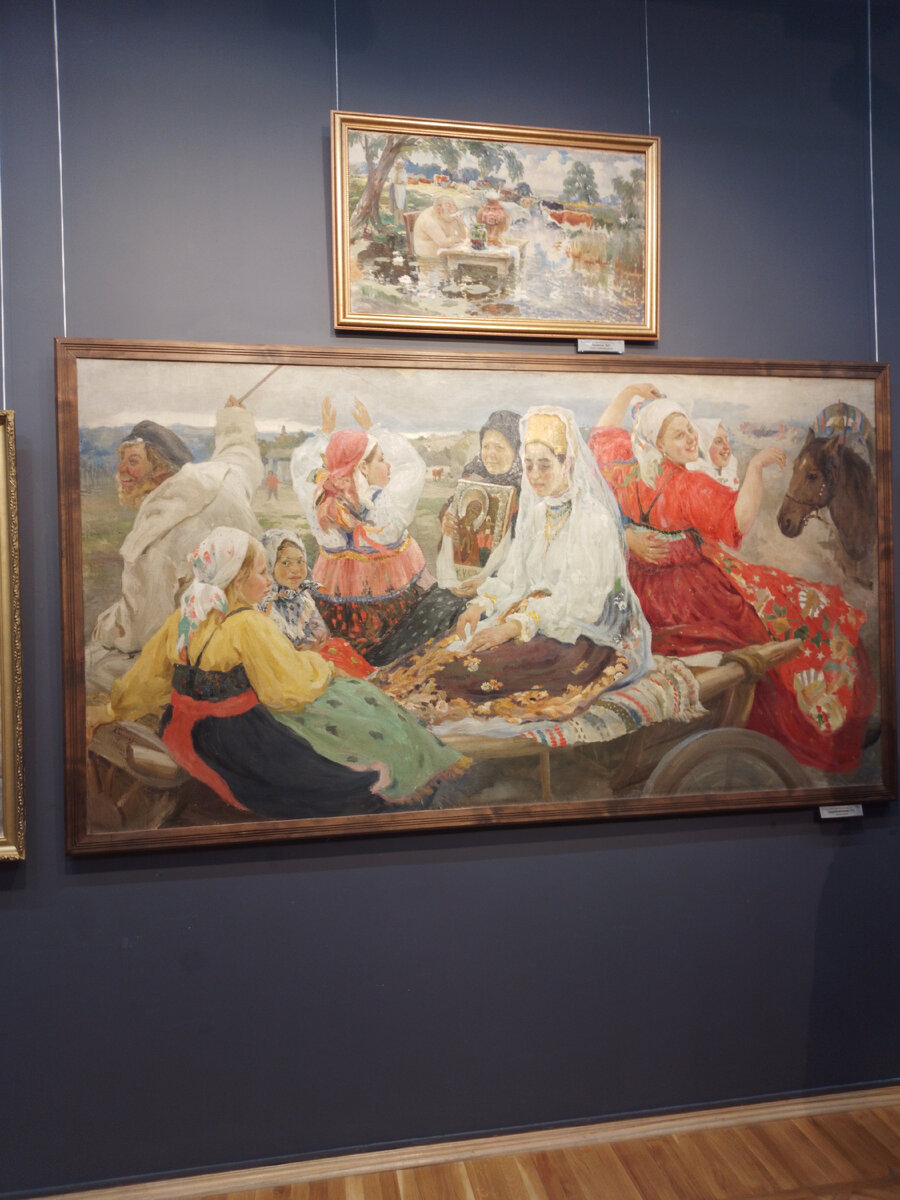 Выставка " Александр Бучкури и Елена Киселева "в Тульском музее изобразительных искусств.