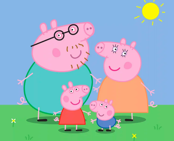 Кадр из мультсериала Pepa Pig 小猪佩奇