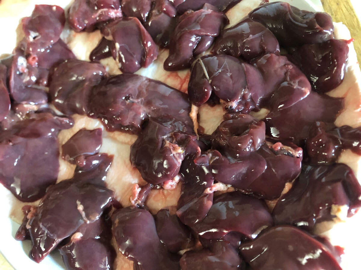 Печень к жарке готова. Все фотографии - автора.