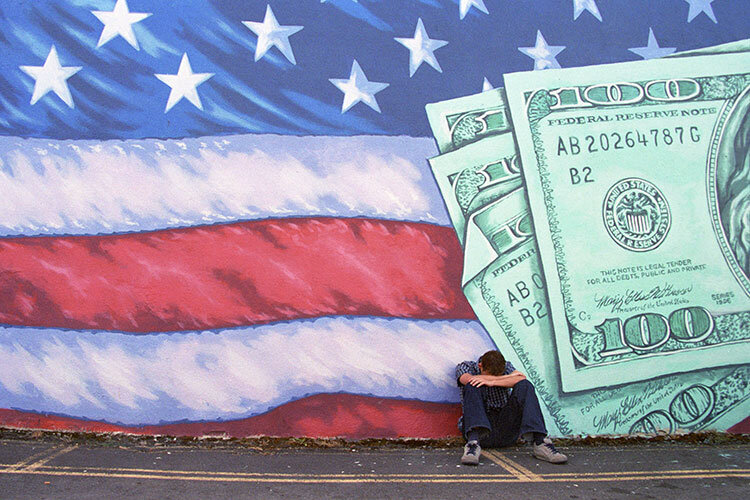    Сегодня мы становимся свидетелями самого глубокого падения денежной массы за всю послевоенную историю США Фото: © Robin Hausmann / imageBROKER.com / www.globallookpress.com