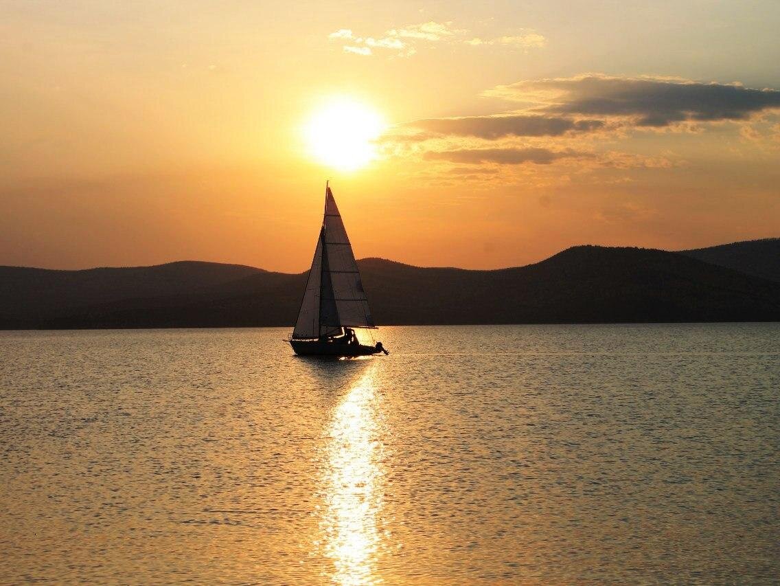 Озеро Тургояк и остров Веры