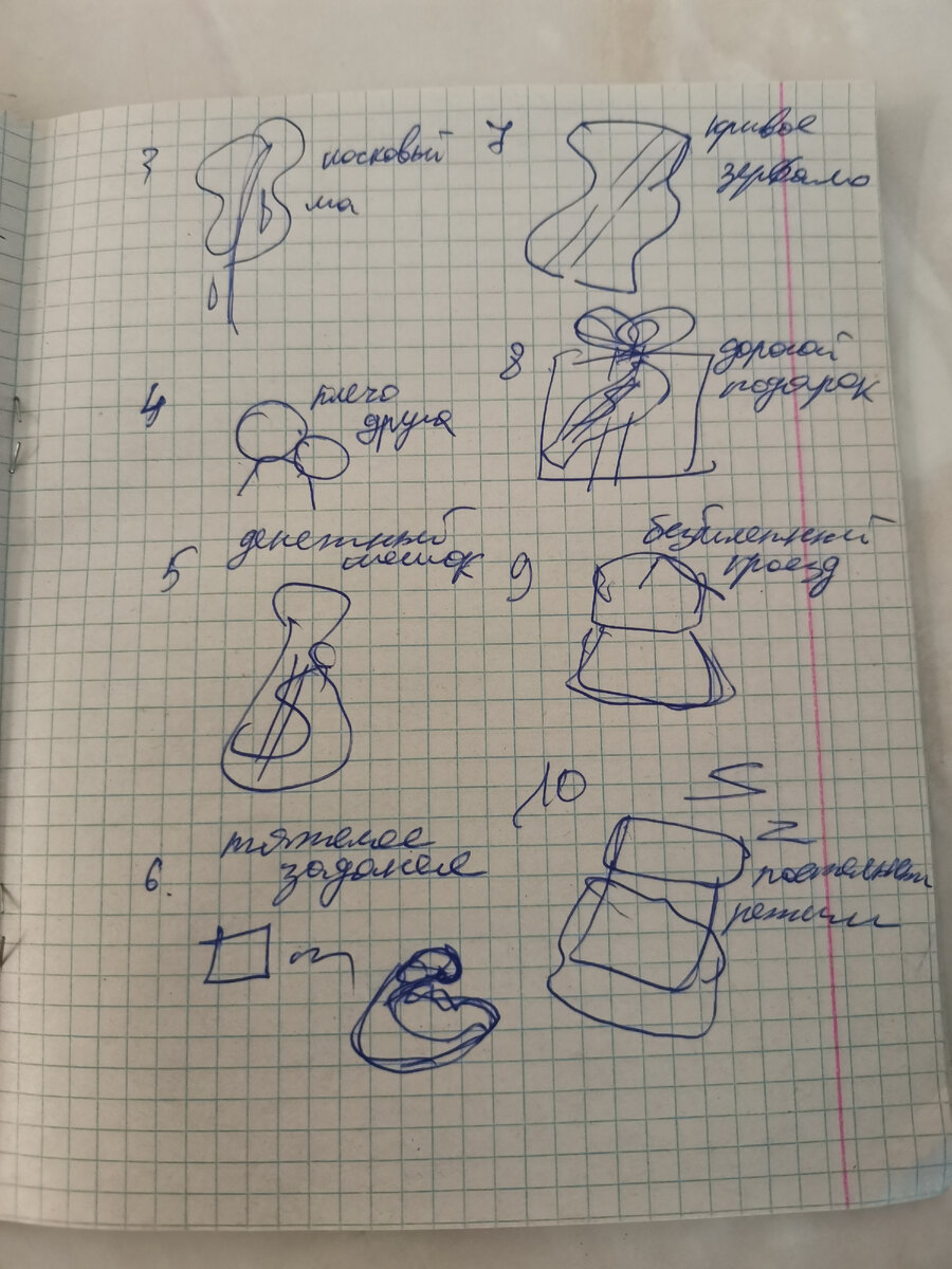 Было интересно рассматривать ассоциации детей. 