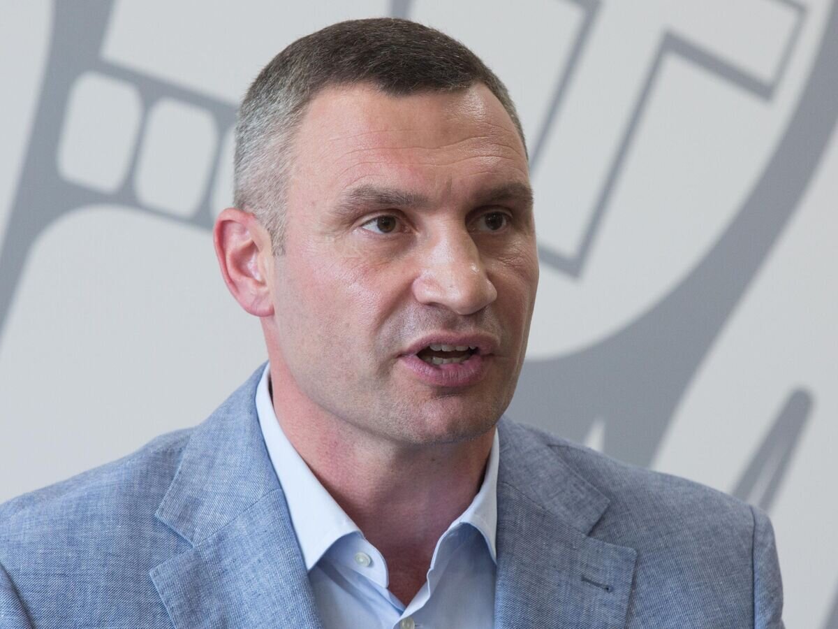    Мэр Киева Виталий Кличко на пресс-конференции в Киеве, посвященной вызову его на допрос в Государственное бюро расследований© РИА Новости / Стрингер