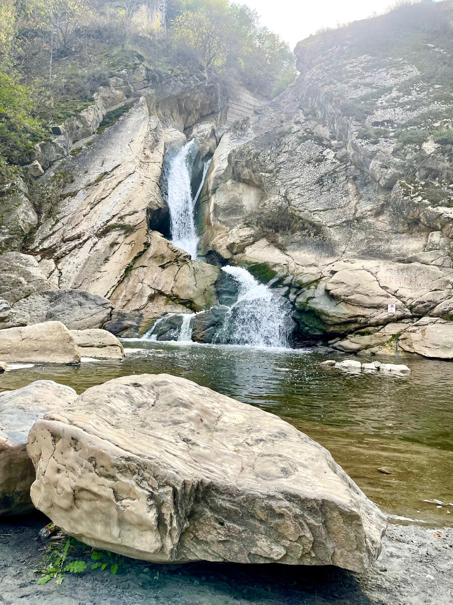 Хучнинский водопад 