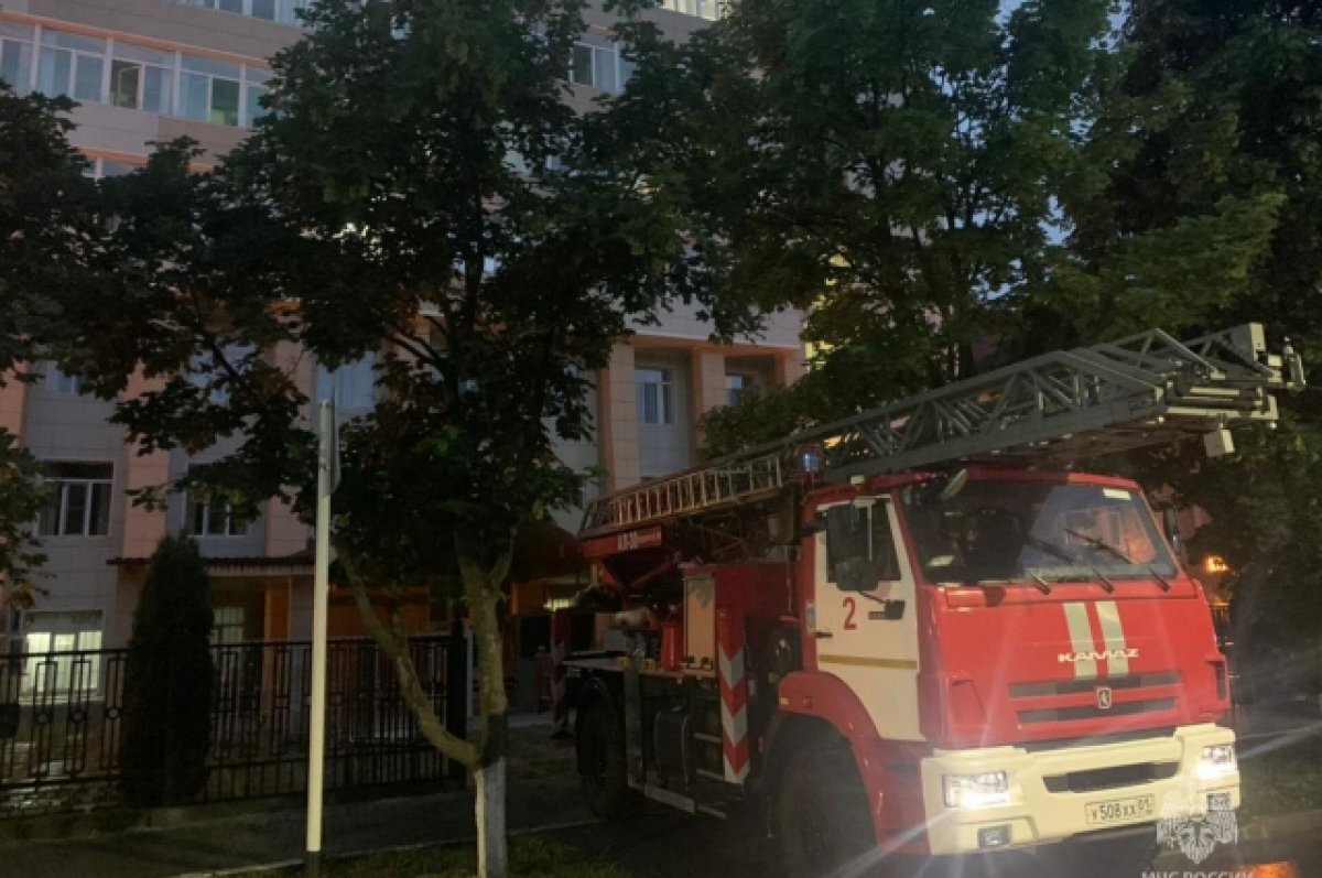    Прокуратура занялась расследованием причин пожара в больнице Майкопа