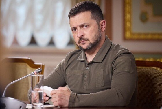    Президент Украины Владимир Зеленский