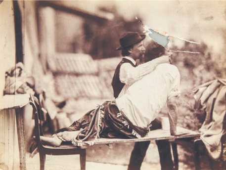 Г. И. семирадский на съемках. Фотография Микеле Манга 