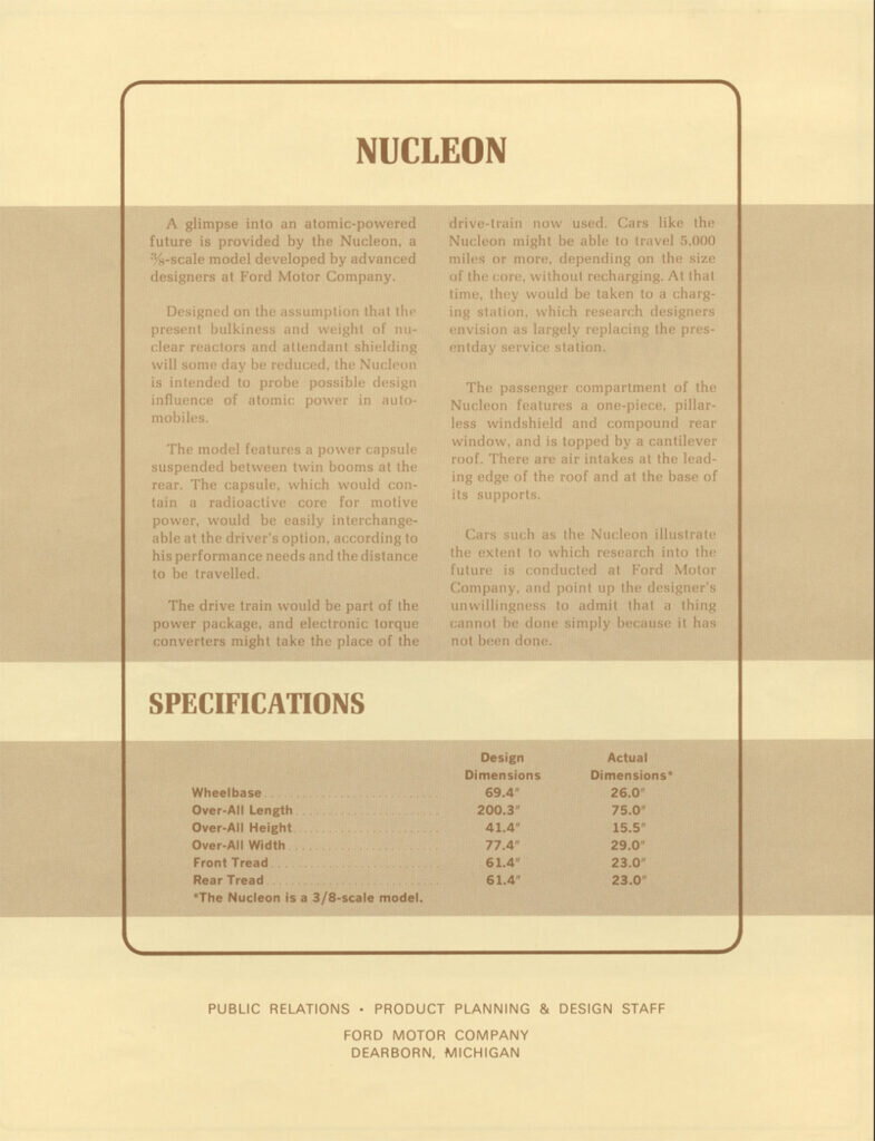 8000 км на одной заправке: атомные автомобили Ford или будущее, которое ...