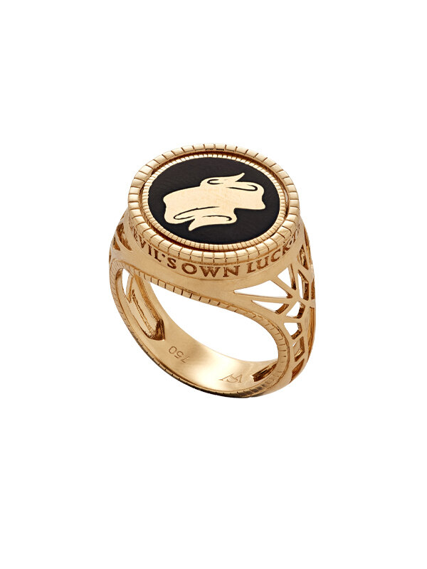 Кольцо Stephen Webster Flipside из желтого золота