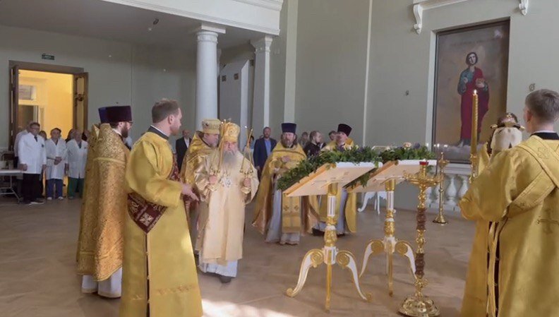 Фото: скиншот видео telegram-канал «Мариинская больница»