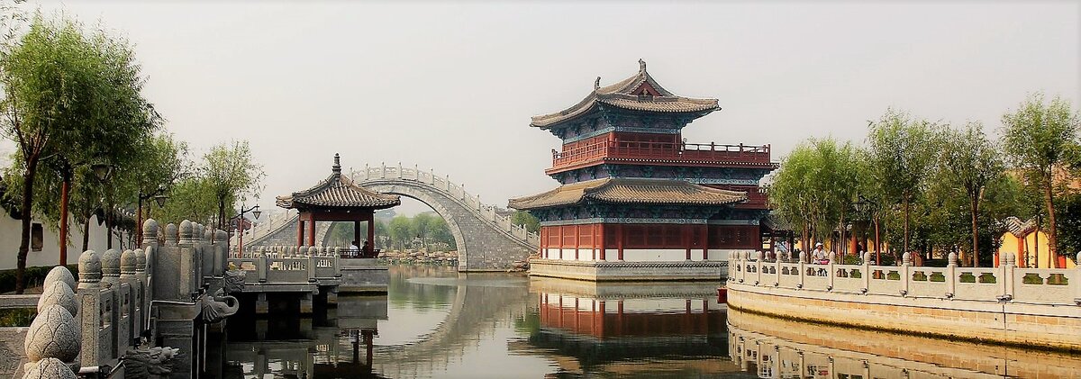 Кайфен, древний китайский город.