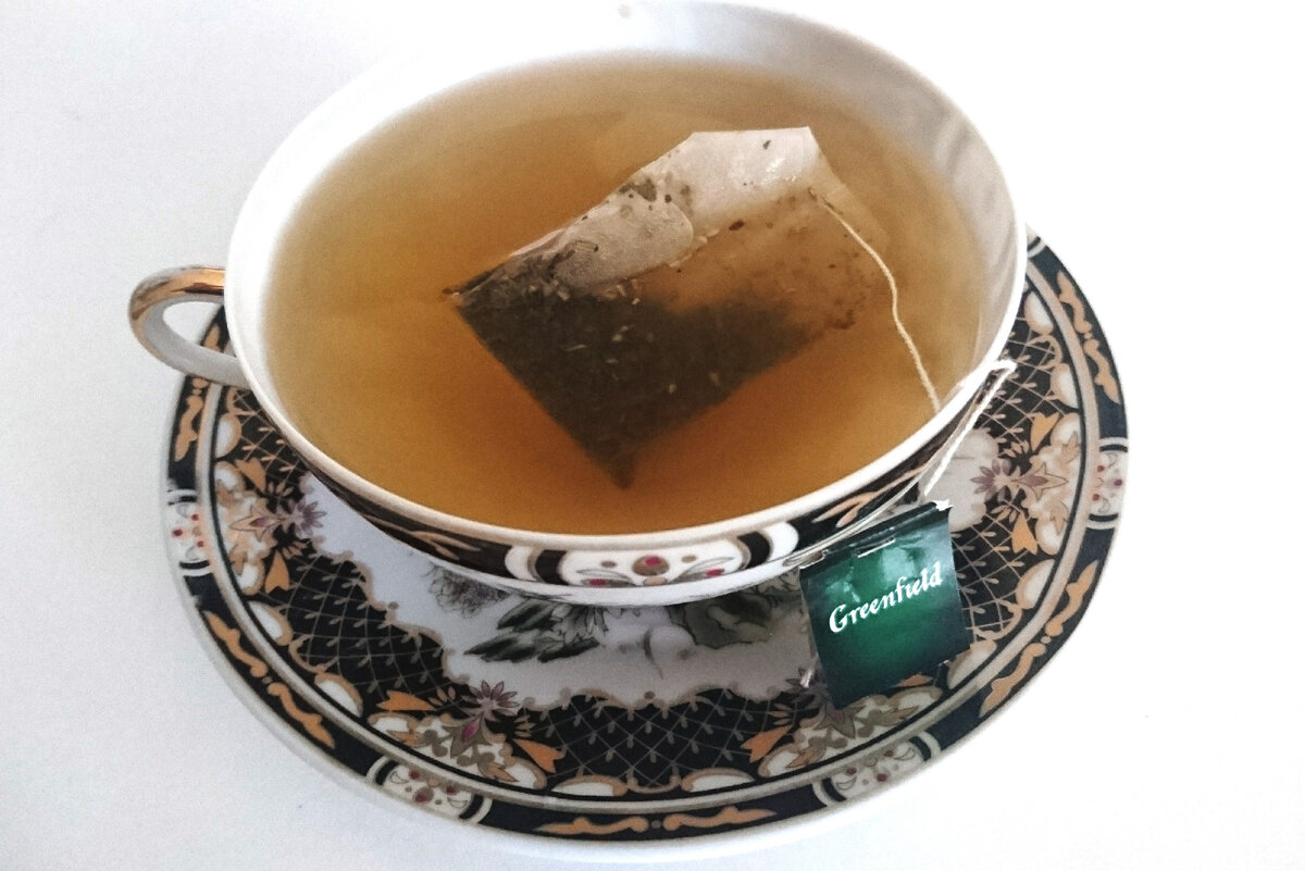 Чаепитие с удовольствием. Фотография из личного архива автора