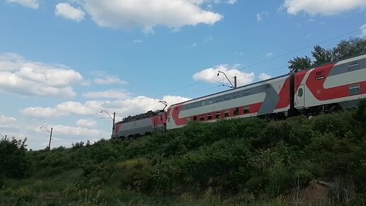 Двухэтажный поезд на санкт петербург