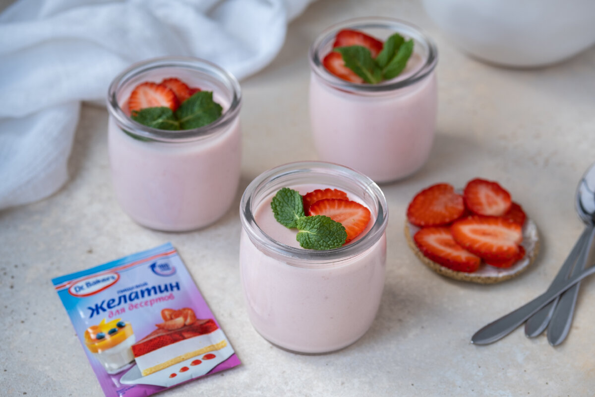 Клубничный мусс