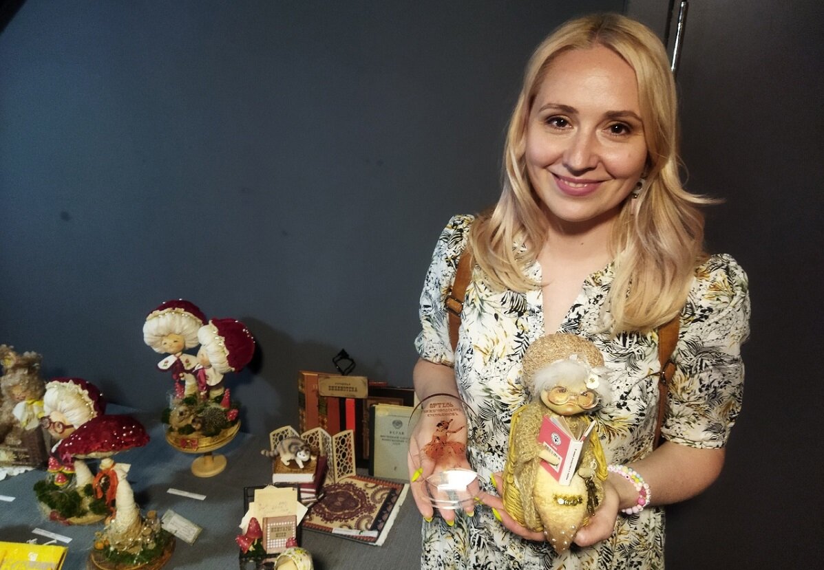    Кстовский мастер Марина Климук и её текстильные куклы Ольга Севрюгина