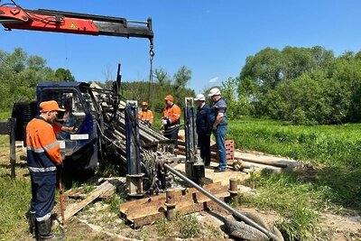    Прокладка новой сети водоснабжения и канализации © Пресс-служба Министерства жилищно-коммунального хозяйства Московской области