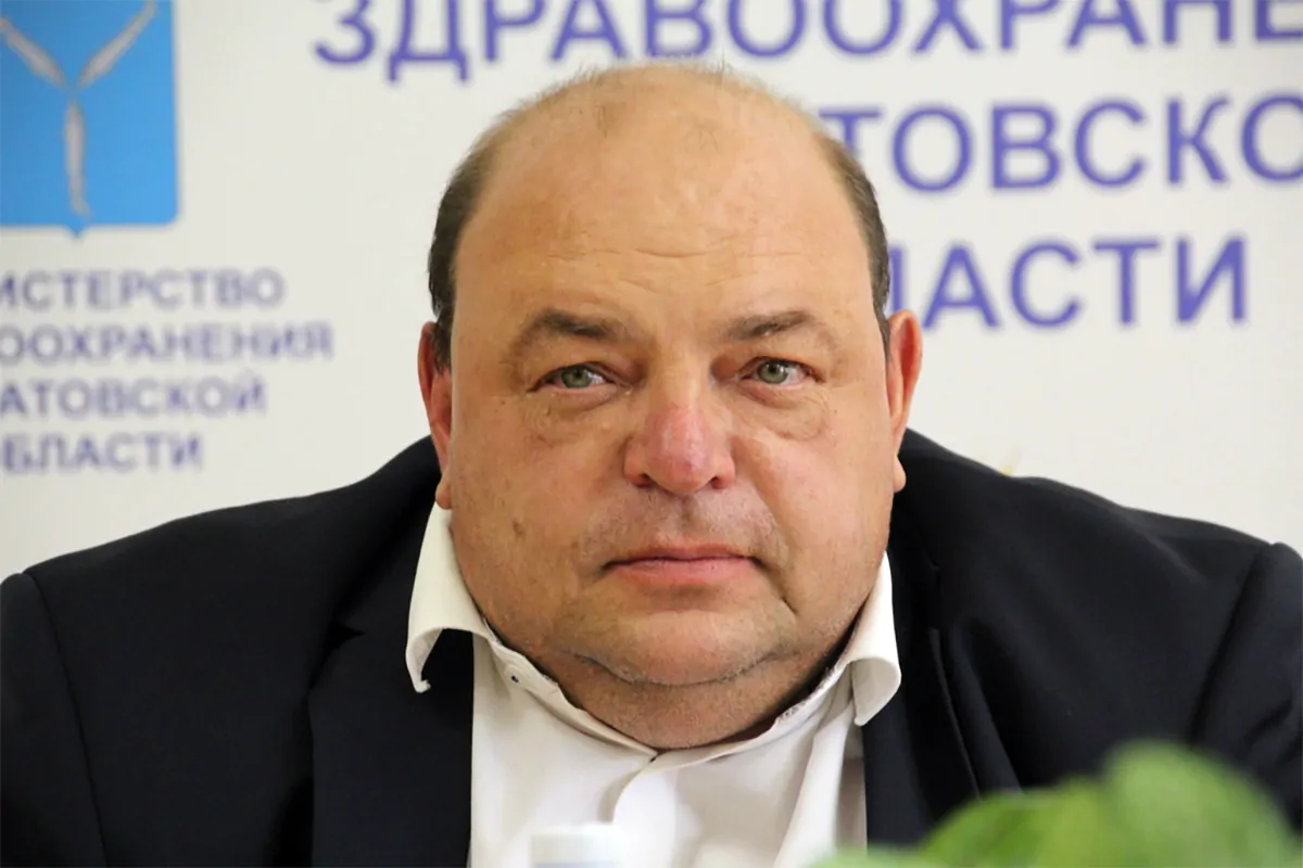 ◙ Министр здравоохранения Саратовской области Олег Костин. Фото: sarinform.ru 

