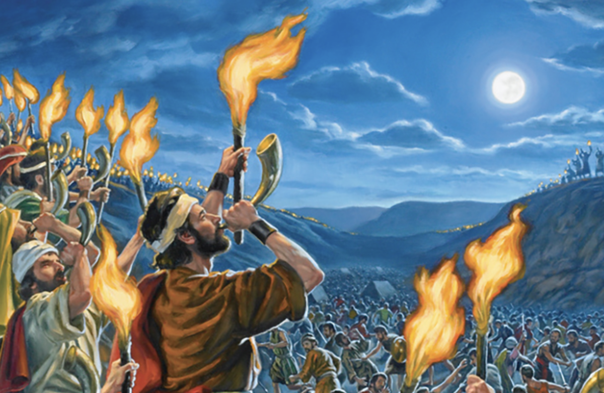 Судья Гедеон и триста воинов. Изображение взято в открытых источниках.