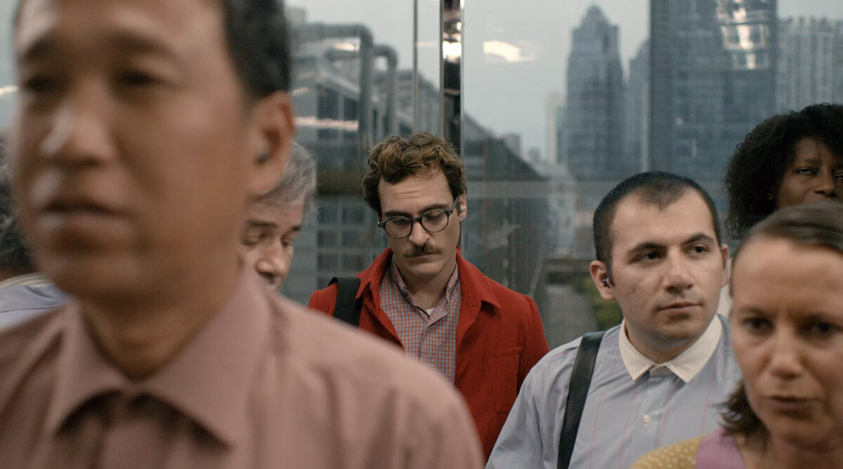 Кадр из фильма "Она" (2013)
