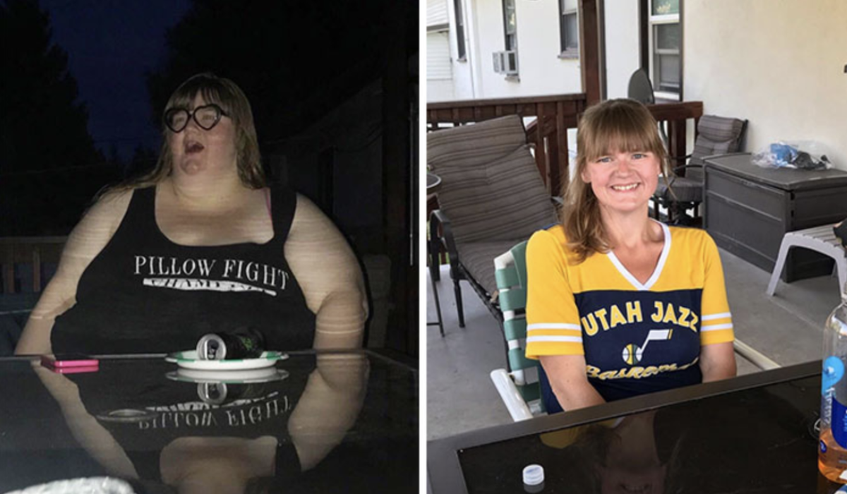 Я не знаю, кто это, и как она похудела. Но она такая не одна, и не пофиг ли, как и что там было? Важен факт: похудеть могут самые безнадежные. Самые присамые. 