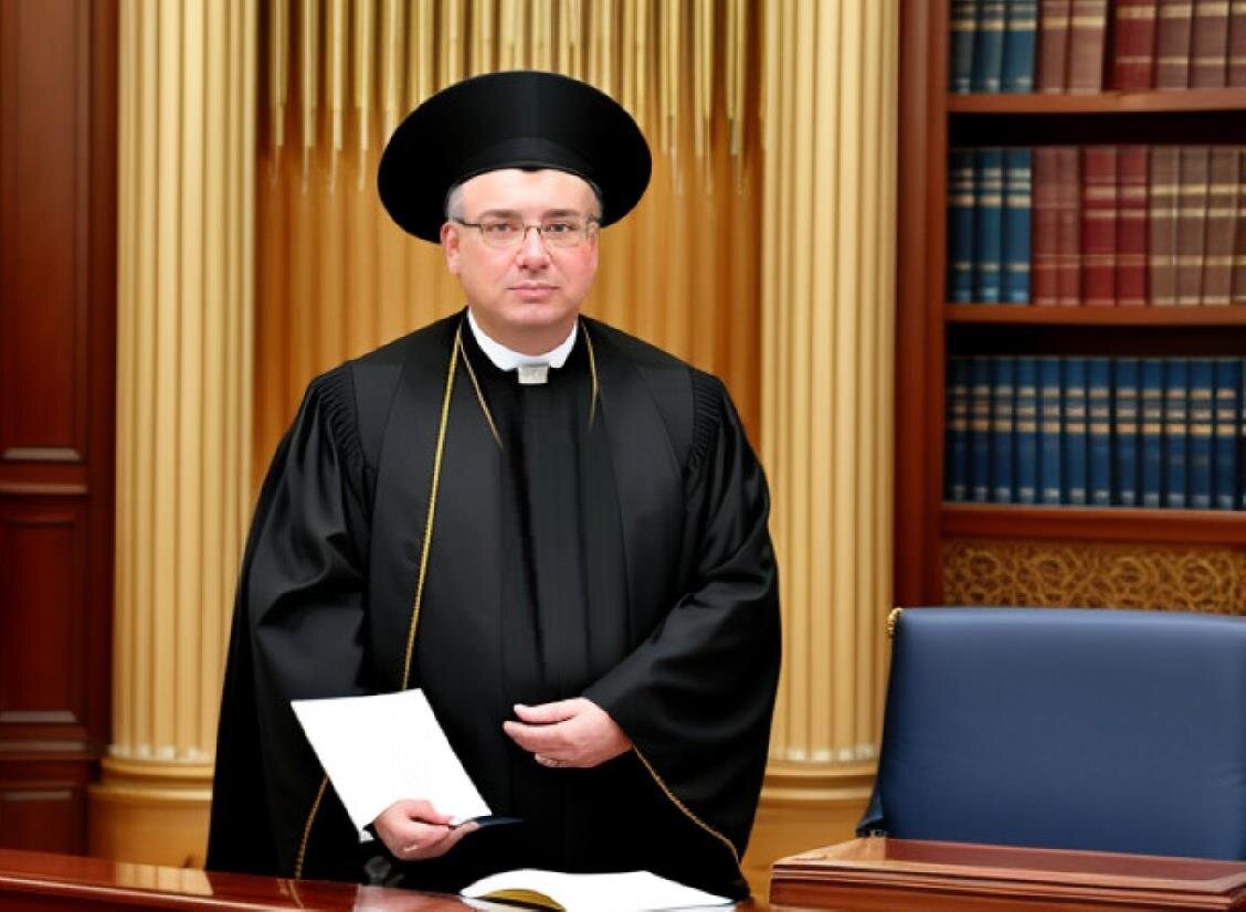 ректора нарисовала нейросеть, вроде количество рук соответствует:) 