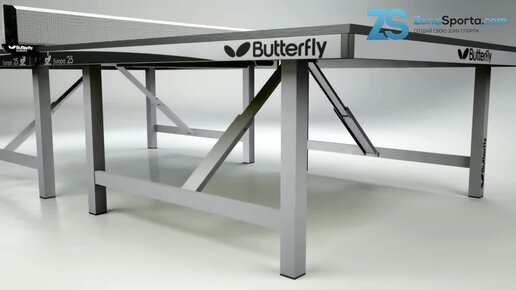 Теннисный стол профессиональный Butterfly Europa 25 ITTF обзор