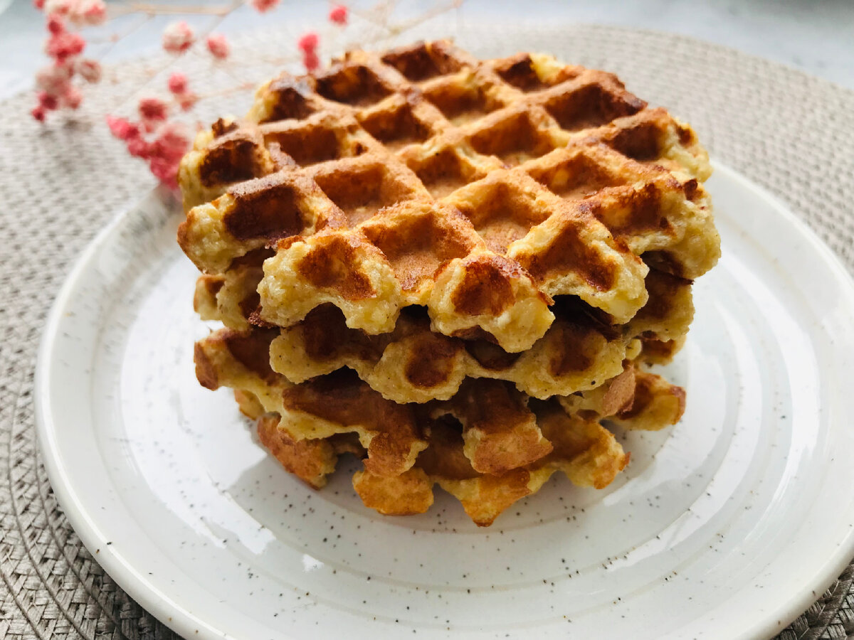 Банановые вафли, пошаговый рецепт с фотографиями – Европейская кухня: Выпечка и десерты. «Еда»