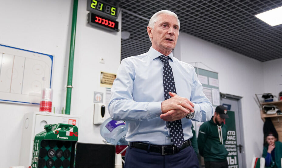    Билялетдинов продолжит тренировать «Ак Барс». Фото: ХК «Ак Барс»