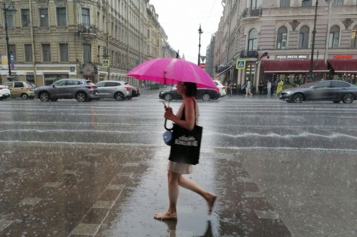 Когда закончится дождь спб сегодня по часам