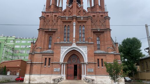 Католический храм в Иркутске