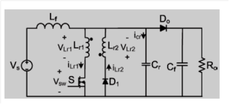 Рис. 2. Снаббер из работы [2].