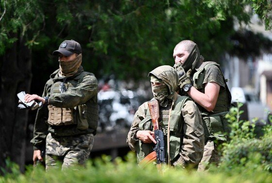    Бойцы ЧВК «Вагнер»