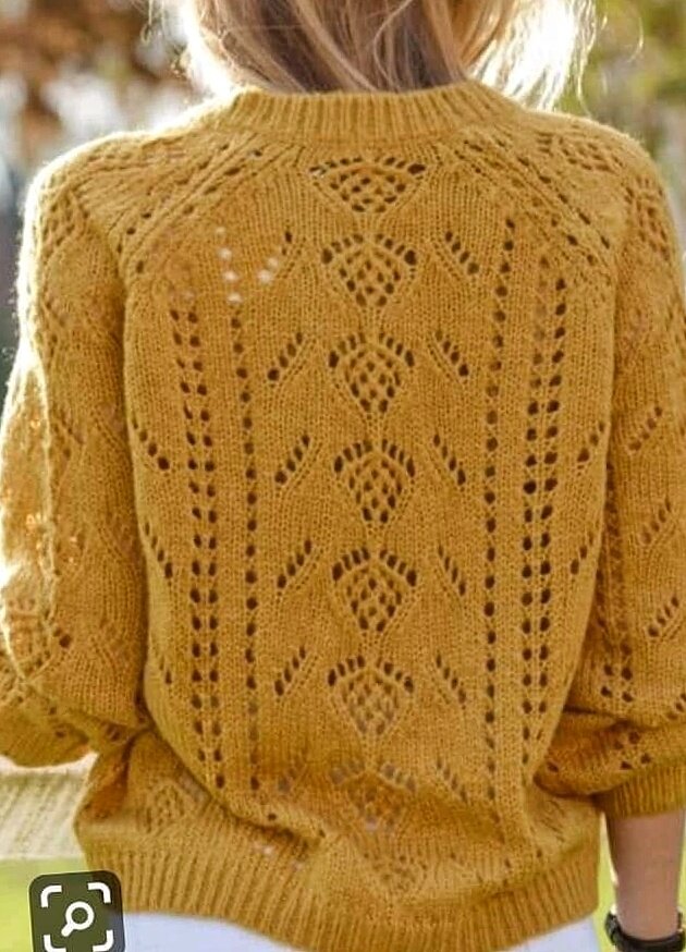 Спинка на модели