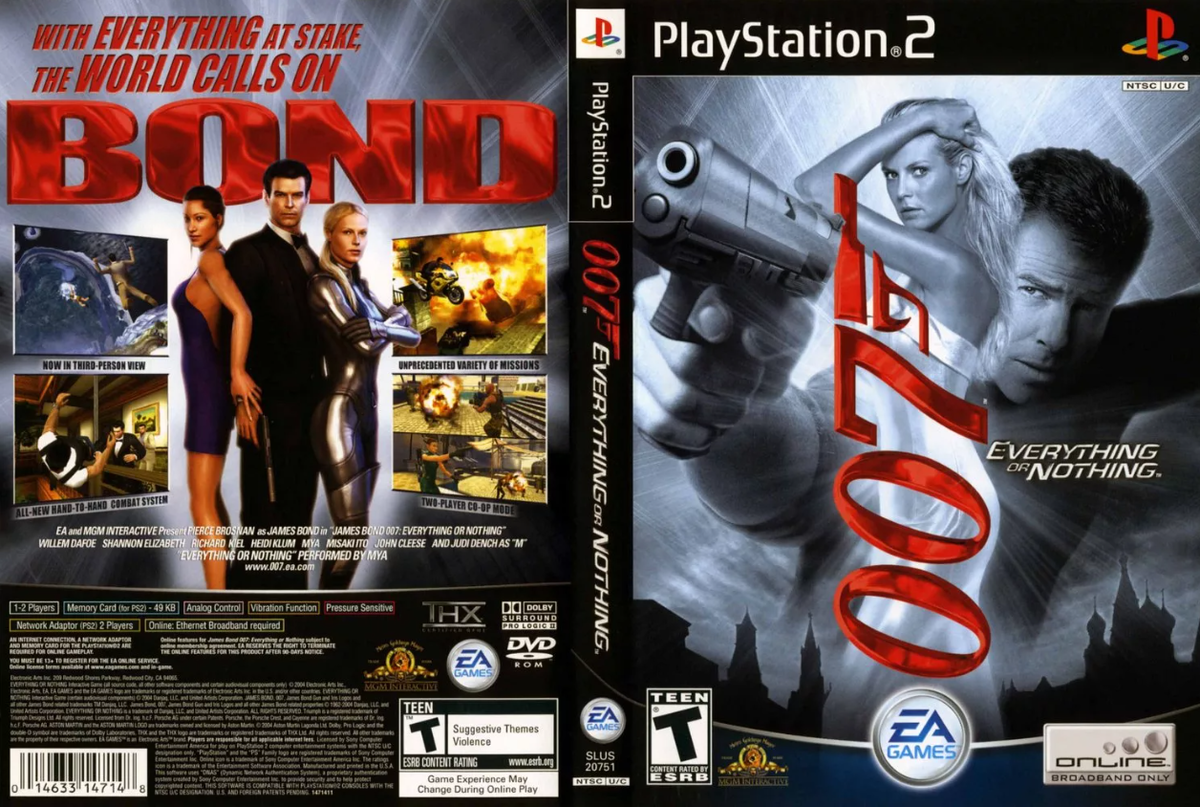 Pro is required. James Bond игра. 007 Ps2. Обложка игра James Bond 007 everything or nothing.