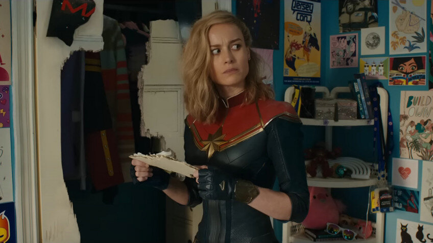    Marvel Studios показала эффектный тизер-трейлер фильма «Марвелы»