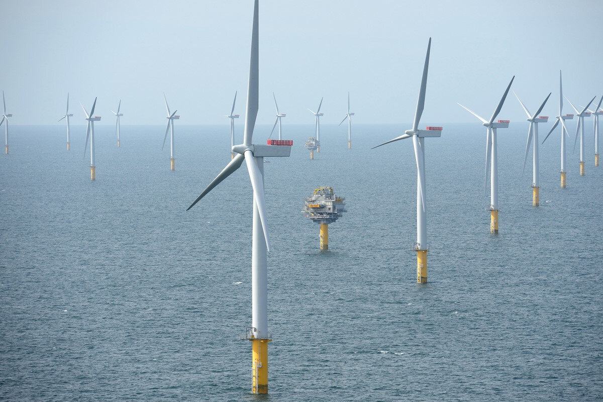 Морские ветрянные электростанции
