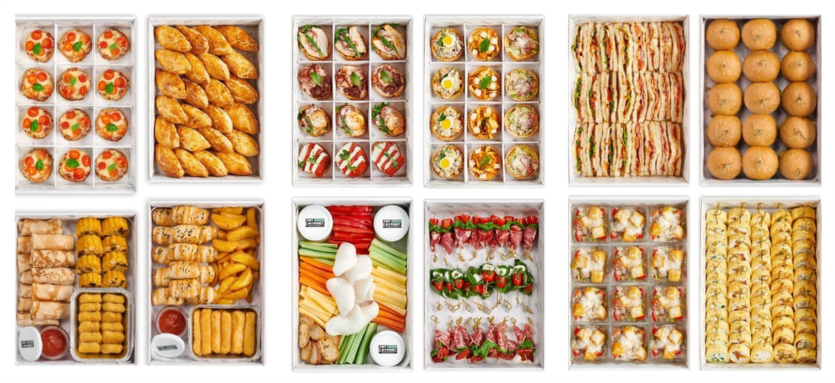 Фуршетные наборы: "Бэби кидс", "Праздничный набор Small", "Выпускной Small" 