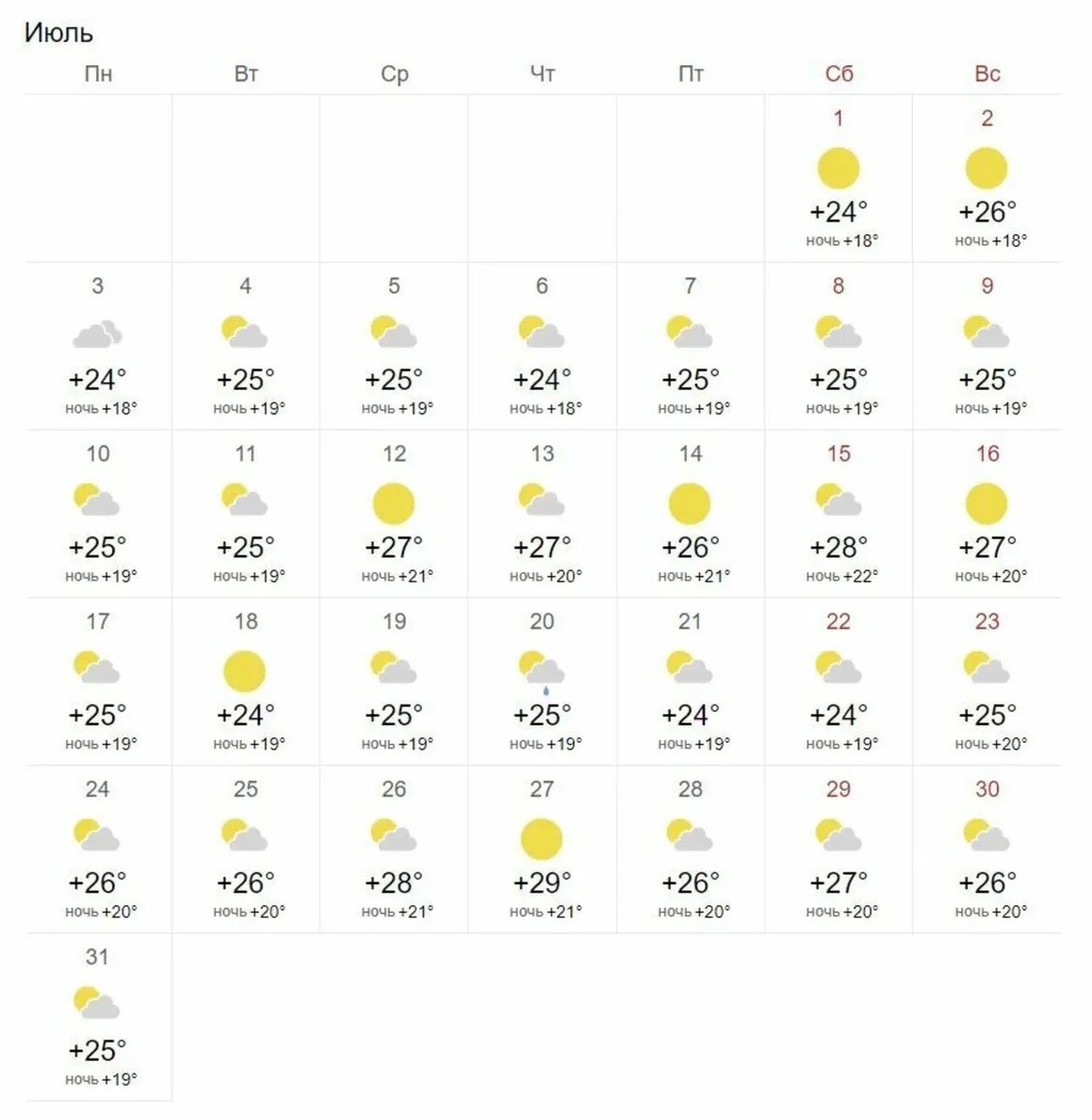 Погода в Москве на 26 декабря