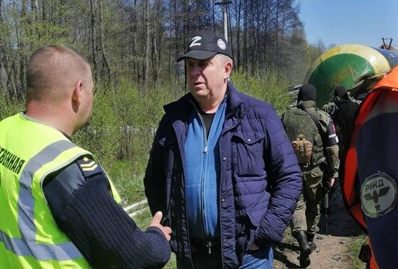    Губернатор Брянской области Александр Богомаз на месте происшествия