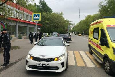    Иномарка сбила двух девочек на переходе на востоке столицы © Telegram-канал Прокуратуры Москвы