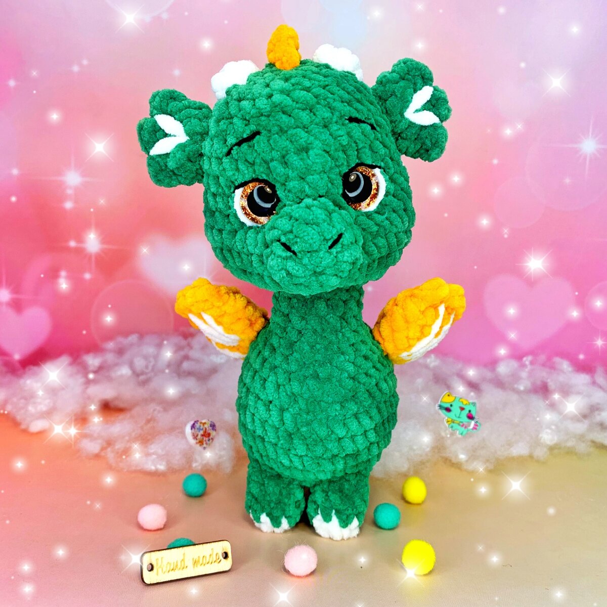 Давайте свяжем этого плюшевого красавца) 